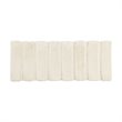 Madison Park 100 Percent Polyester Fabric Solid Tufted Rug in Wheat Brown
