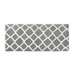 Madison Park Bittman Polyester Reversible Tufted Microfiber Rug in Gray