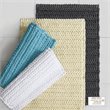 Madison Park Lasso 100 Percent Cotton Chenille Chain Stitch Rug - White