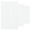 Madison Park Lasso 100 Percent Cotton Chenille Chain Stitch Rug - White