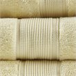 Madison Park Signature 8-Piece 100 Percent Cotton Towel Set in Yellow