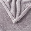 Beautyrest Polyester Knitted Solid Microlight Heated Throw in Lavender Purple