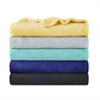 Intelligent Design Oversized Solid Microlight Plush Brushed Throw in Yellow