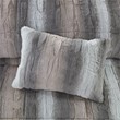 Madison Park 100 Percent Polyester Comforter Set in Blush Pink/Gray