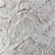 Madison Park Polyester Long Fur Pillow with Knife Edge in Snow Leopard White