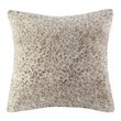 Madison Park Polyester Long Fur Pillow with Knife Edge in Leopard Tan