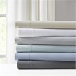 Madison Park Contemporary Cotton Polyester Solid Pillowcase in White