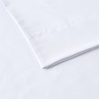 Intelligent Design Polyester Microfiber Fabric Solid Sheet Set in White