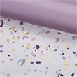 Intelligent Design Polyester Printed and Pintucked Comforter Set in Plum