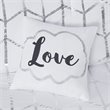Intelligent Design 5-Piece Polyester Metallic Comforter Set in White/Silver