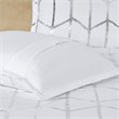 Intelligent Design 5-Piece Polyester Metallic Comforter Set in White/Silver
