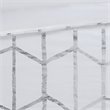 Intelligent Design 5-Piece Polyester Metallic Comforter Set in White/Silver