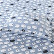 Woolrich Contemporary 100 Percent Cotton Printed Sheet Set in Blue Sheep