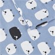Woolrich Contemporary 100 Percent Cotton Printed Sheet Set in Blue Sheep