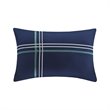 Mi Zone 100 Percent Polyester Peach Skin Printed Comforter Set in Blue