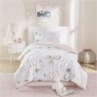 Modern 100 Percent Polyester Printed Comforter Set in Blush-Gold