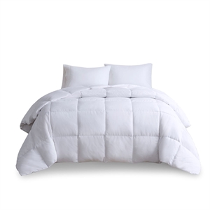 True North by Sleep Philosophy 90x96&quot Microfiber Oversize Comforter in White