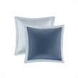 510 Design Shawnee 8-Piece Transitional Fabric Comforter Set - Blue Finish