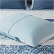 510 Design Shawnee 8-Piece Transitional Fabric Comforter Set - Blue Finish