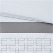 510 Design Powell 8-Piece Modern Fabric Embroidered Comforter Set - White