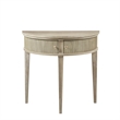 Martha Stewart Crestview Traditional Wood Storage Console Table in Gray