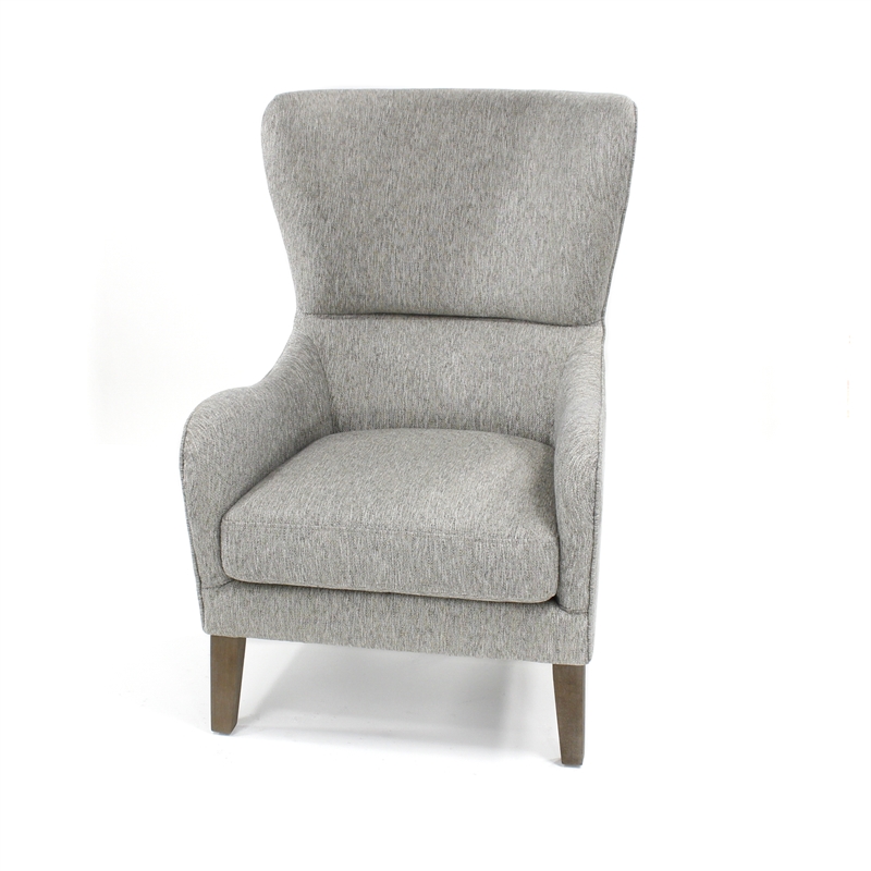 Madison Park Arianna Swoop Wing Chair in Multi