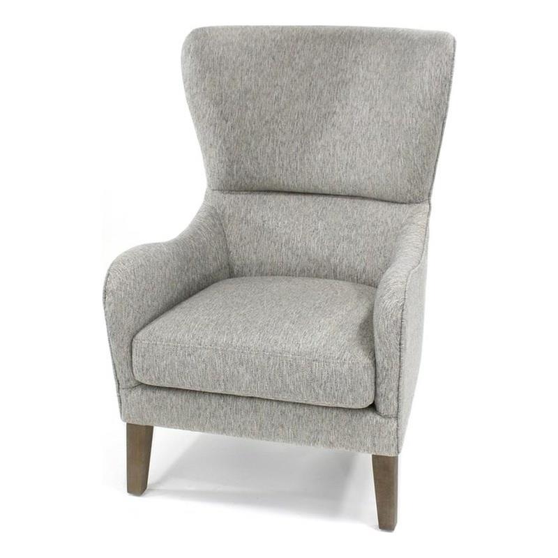 Madison Park Arianna Swoop Wing Chair in Multi