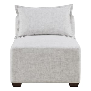 INK+IVY Molly Modular Armless Chair in Ivory