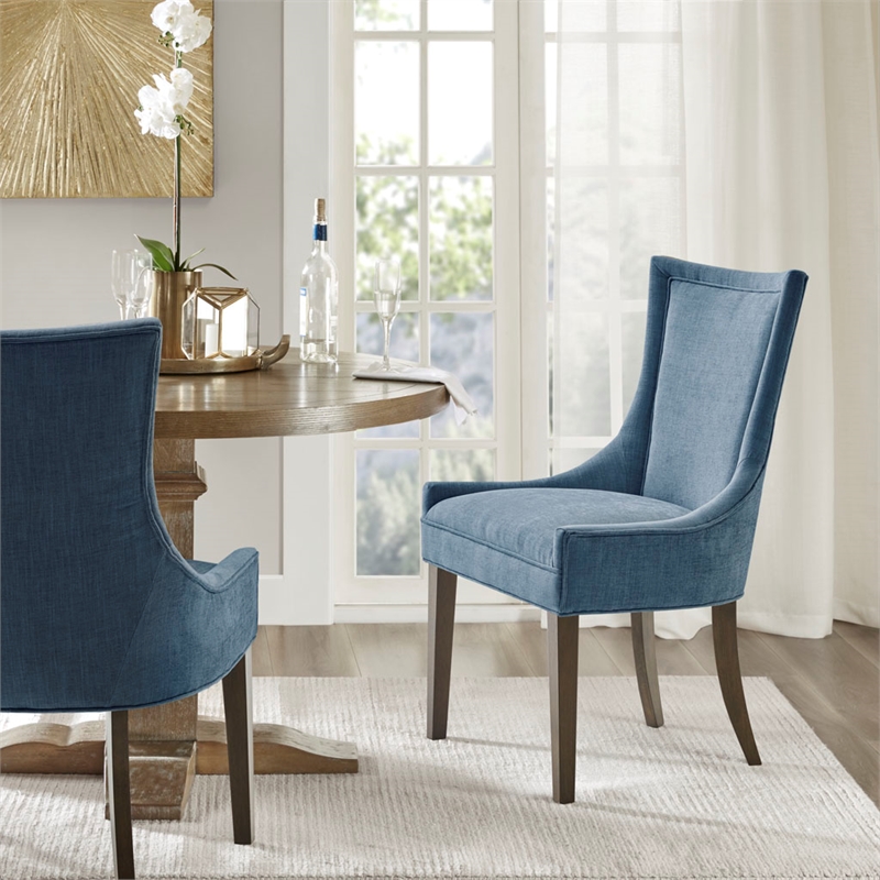 Madison Park Signature Ultra Dining Side Chair (set of 2) in Blue