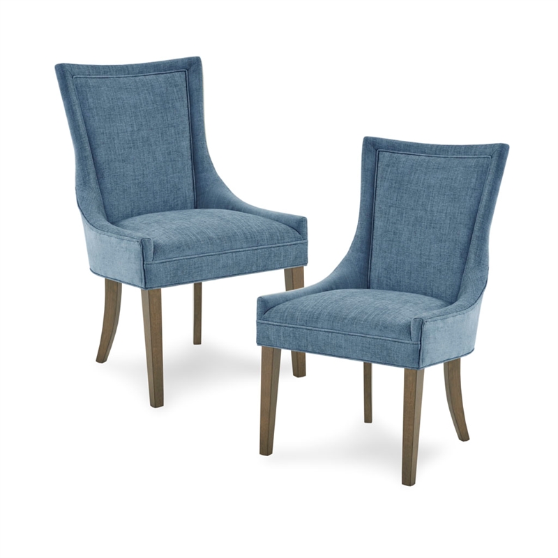 Madison Park Signature Ultra Dining Side Chair (set of 2) in Blue