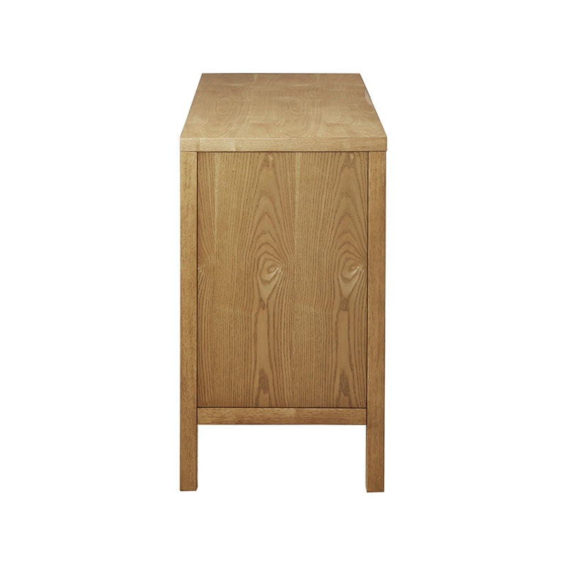Madison Park Paige 2-Door Accent Cabinet with Adjustable Shelves in Natural