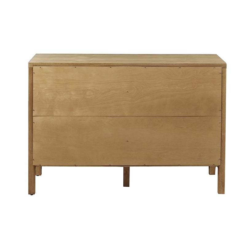 Madison Park Paige 2-Door Accent Cabinet with Adjustable Shelves in Natural