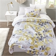 Madison Park Essentials Alexis Fabric Comforter Set with Bed Sheets in Yellow