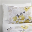 Madison Park Essentials Alexis Fabric Comforter Set with Bed Sheets in Yellow