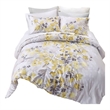 Madison Park Essentials Alexis Fabric Comforter Set with Bed Sheets in Yellow