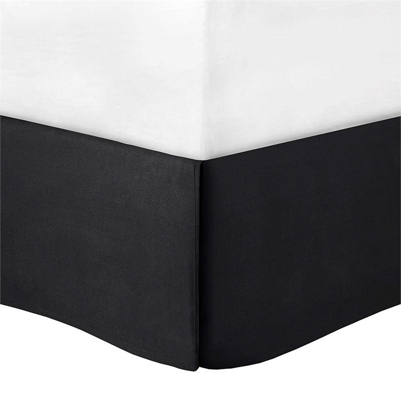 Madison Park Vienna 7-Piece Transitional Cotton Printed Comforter Set in Black
