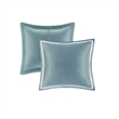 Madison Park Odette 8-Piece Fabric Jacquard Comforter Set - Blue