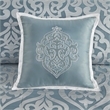 Madison Park Odette 8-Piece Fabric Jacquard Comforter Set - Blue