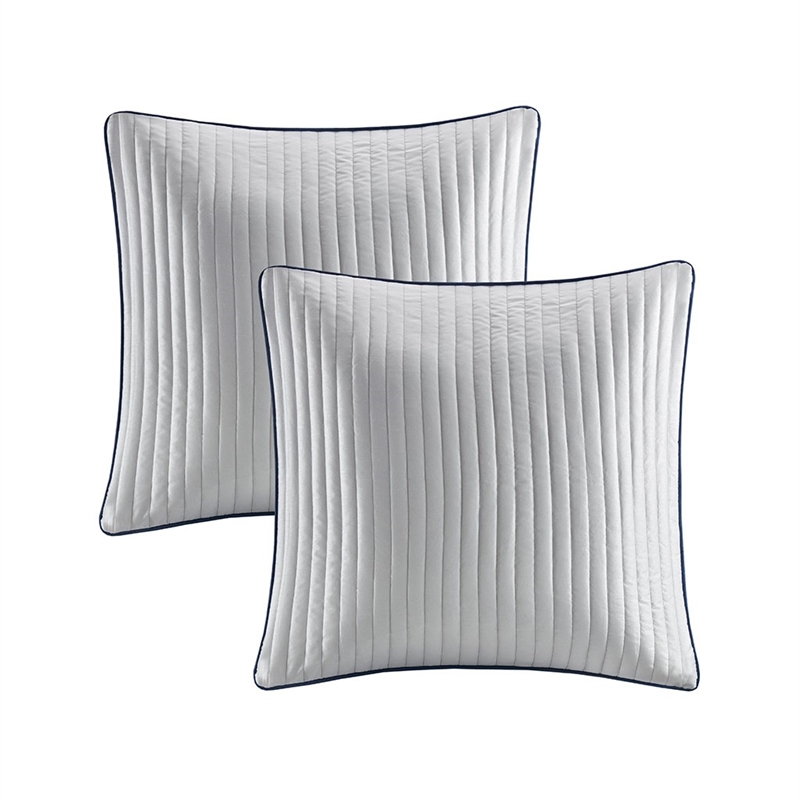 Madison Park Aubrey 12 Piece Complete Bed Set in Navy