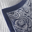 Madison Park Aubrey 12 Piece Complete Bed Set in Navy