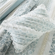 Madison Park Dawn 9 Piece Cotton Percale Comforter Set in Blue