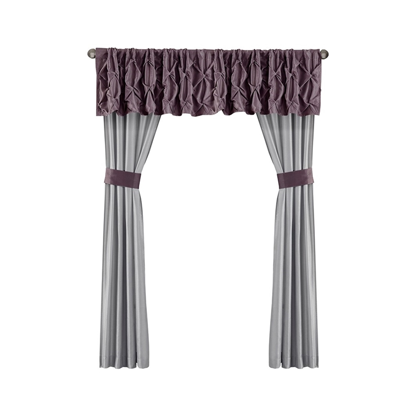 Madison Park Essentials Joella 24 Piece Room In a Bag in Plum