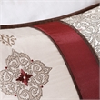 Madison Park Donovan 7 Piece Jacquard Comforter Set in Red