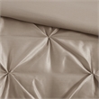 Madison Park Laurel 7 Piece Tufted Comforter Set in Taupe