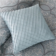 Madison Park Lavine 12 Piece Complete Bed Set in Blue