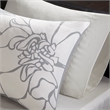 Madison Park Lola Comforter Set in Grey/Blush