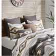 Woolrich Bitter Creek Oversized Comforter Set in Grey/Brown