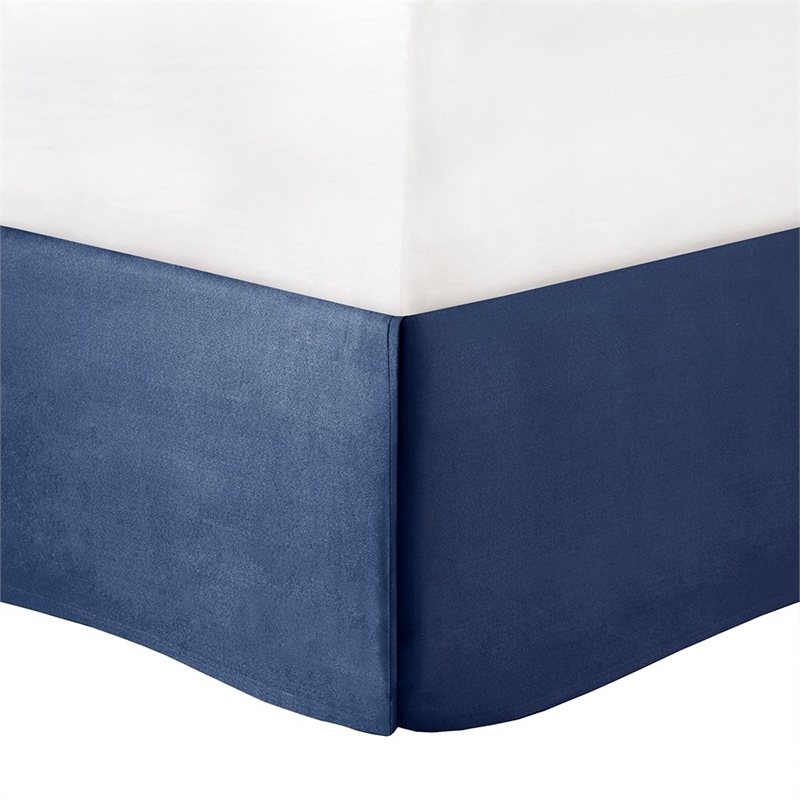 Madison Park Rhapsody 7 Piece Jacquard Comforter Set in Navy