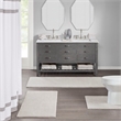 Madison Park Signature Marshmallow Bath Rug in Taupe