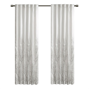 Madison Park Andora Window Curtain in White